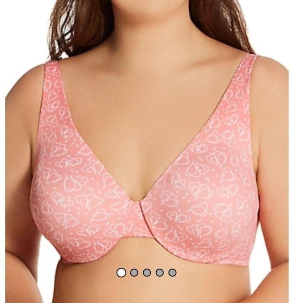 NWT Warner's This Is Not a‎ Bra Elongated Neckline Underwire Bra Size 38B